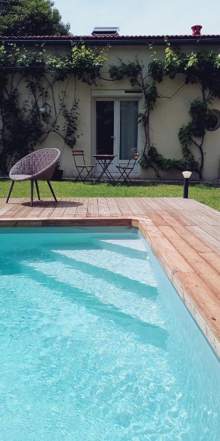 Merig'Home Chambre Bd Climatisee Dans Maison Avec Piscine Au Calme En Ville, Sdb & Toilettes Prives Angoulême Extérieur photo